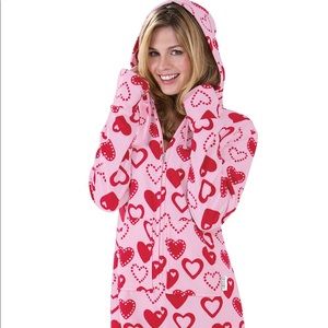 Hoodie footie pajamagram footed pajamas